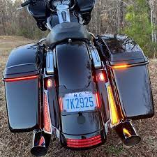 Custom Dynamics FASCIA PANELS WITH AUXILIARY RUN, BRAKE & TURN SIGNALS FOR 2014-2023 HARLEY-DAVIDSON® FLHX FLTRX & FLHRXS