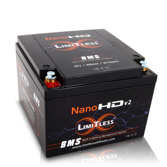 Nano -HDv2 30AH Motorcycle / Power sports Battery