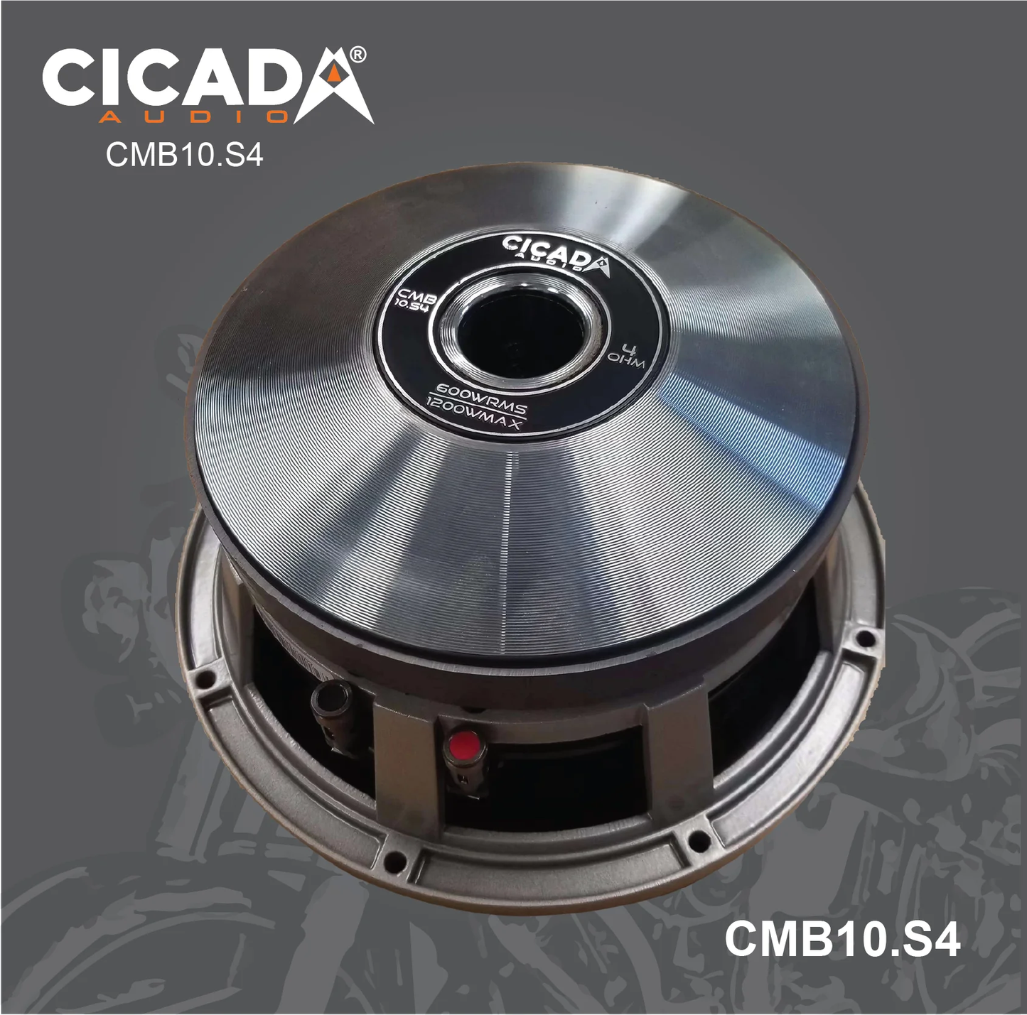 Cicada Audio CMB10.S4 Pro Sound Midrange Speakers