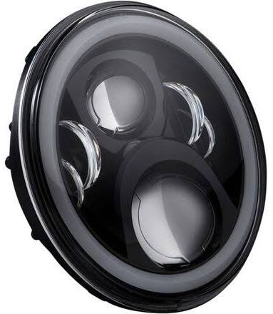 PROGLOW™ 7" COLOR CHANGING HALO LED HEADLIGHT WITH MOUNTING RING FOR 94-13 HARLEY-DAVIDSON