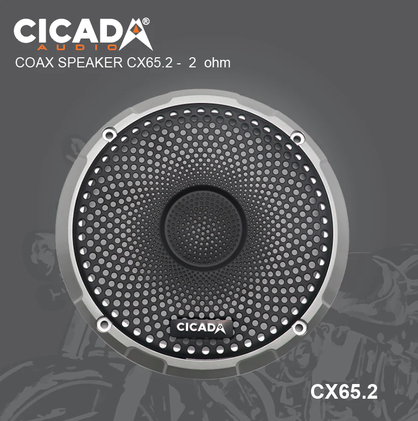 Cicada Audio CX65 Coaxial Speakers 6.5" (2Ω and 4Ω)