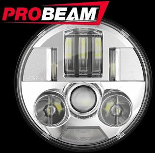 Custom Dynamics Pro Beam 7" LED HEADLAMP FOR HARLEY-DAVIDSON®